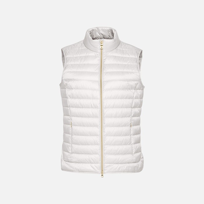 Sleeveless JAYSEN WOMAN Moonbeam | GEOX