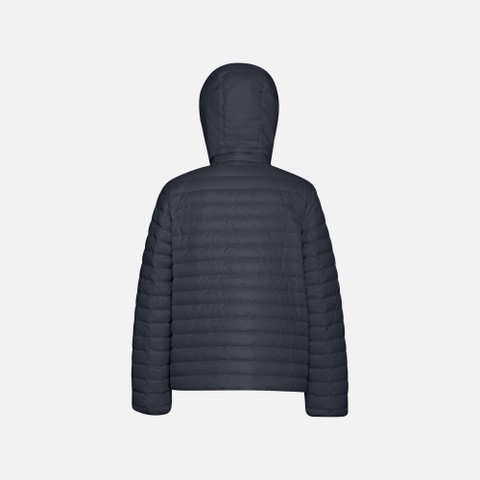 Short down jacket MYLUSE WOMAN Sky captain - image number 2 | GEOX