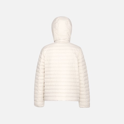 Short down jacket MYLUSE WOMAN Moonbeam - image number 2 | GEOX