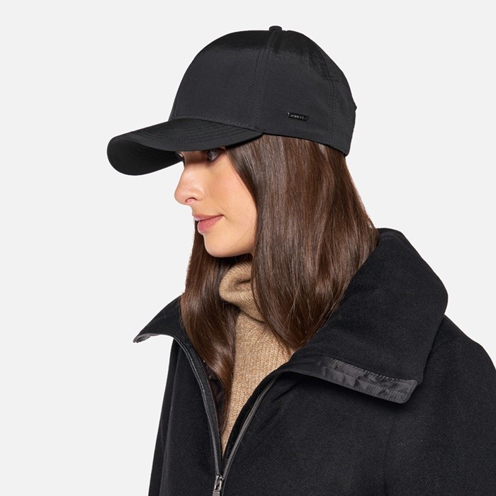 Gorra FALORIA MUJER Negro | GEOX