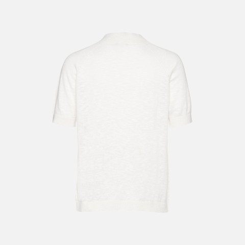 T-shirt KNIT WOMAN White - image number 6 | GEOX