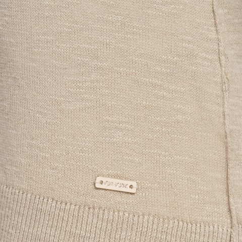 Crew-neck sweater KNIT WOMAN Humus - image number 8 | GEOX