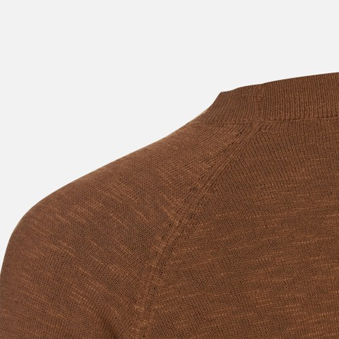 Crew-neck sweater KNIT WOMAN Partridge - image number 7 | GEOX