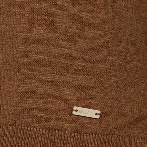 Crew-neck sweater KNIT WOMAN Partridge - image number 8 | GEOX