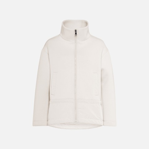 Sudadera SWEATER MUJER Blanco lechoso - image number 4 | GEOX