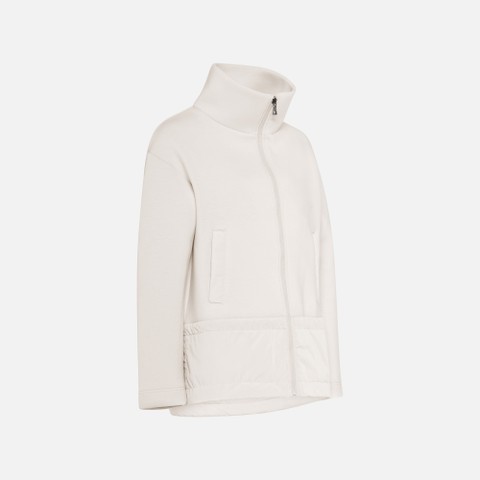 Sudadera SWEATER MUJER Blanco lechoso - image number 5 | GEOX