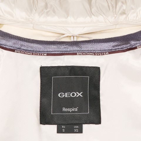 Woollen coats RAWELLE WOMAN Moonbeam - image number 9 | GEOX