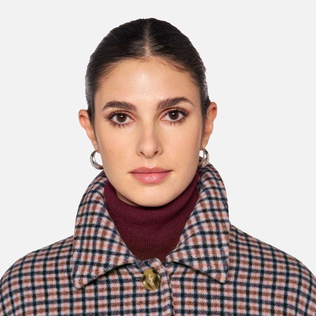 Woollen coats RAWELLE WOMAN Delicioso/Moonbeam/Dusty Rose - image number 4 | GEOX