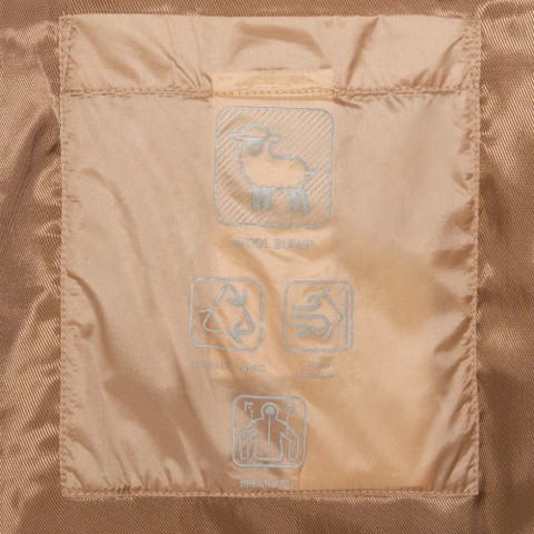 Woollen coats RAWELLE WOMAN Delicioso/Moonbeam/Dusty Rose - image number 5 | GEOX