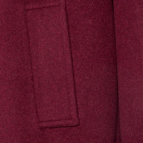 Woollen coats RAWELLE WOMAN Tawny Port - image number 9 | GEOX