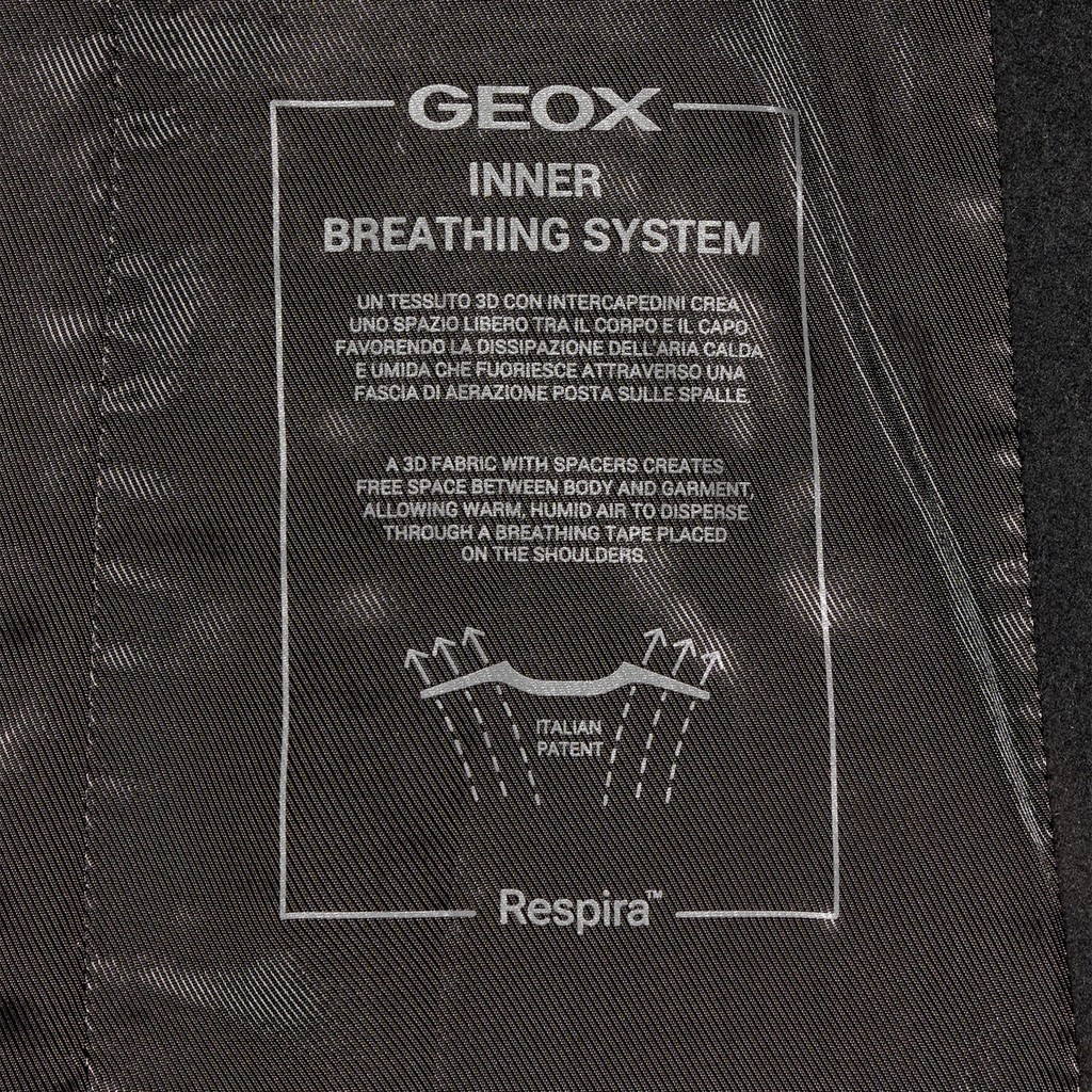 Woollen coats RAWELLE WOMAN Black - image number 4 | GEOX