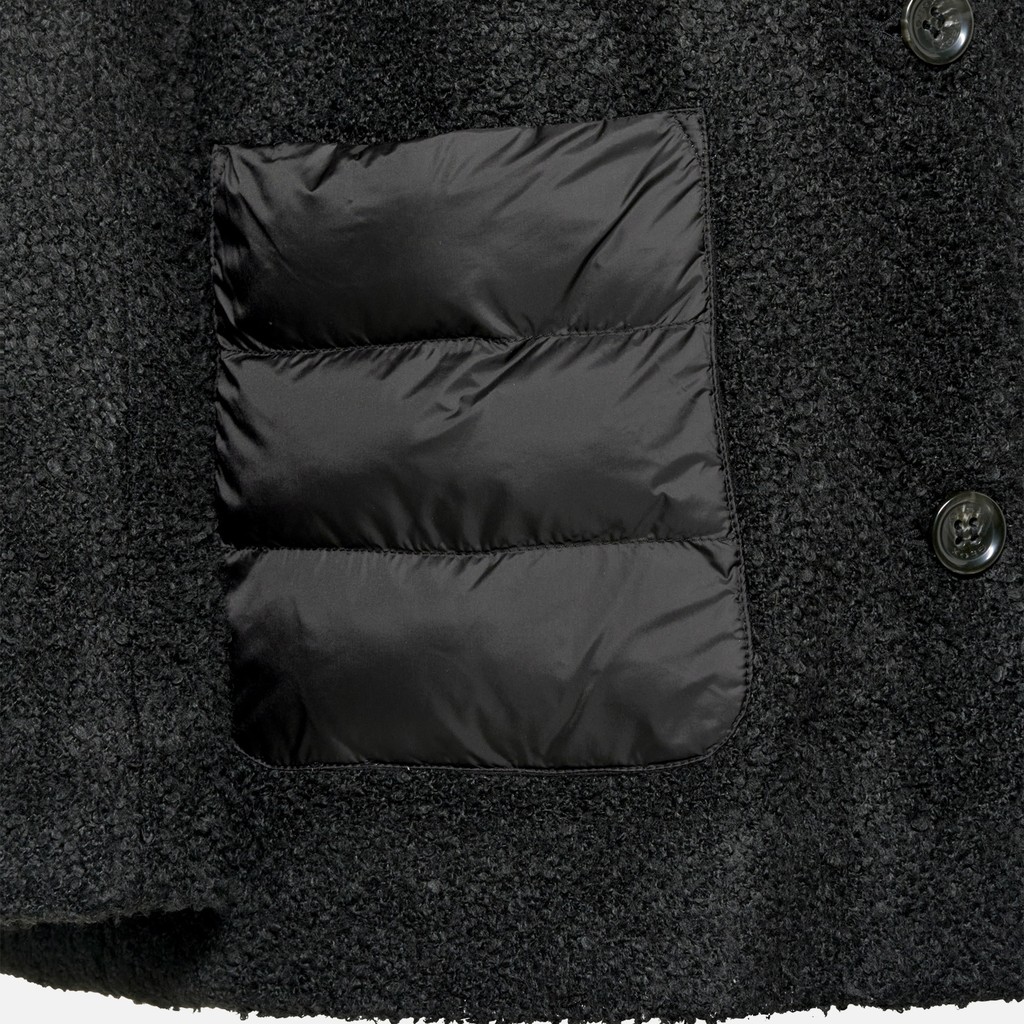 Short coat CHARLENE WOMAN Black - image number 5 | GEOX