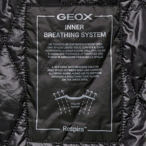 Short coat CHARLENE WOMAN Black - image number 11 | GEOX