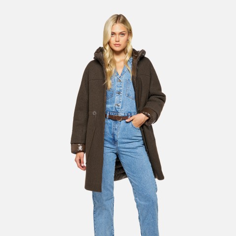 Woollen coats KLEOPY WOMAN Delicioso | GEOX