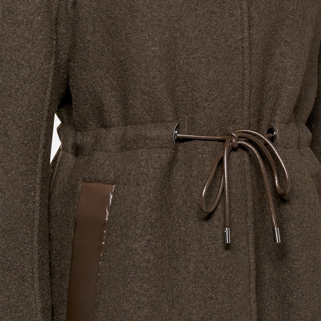 Woollen coats KLEOPY WOMAN Delicioso - image number 11 | GEOX