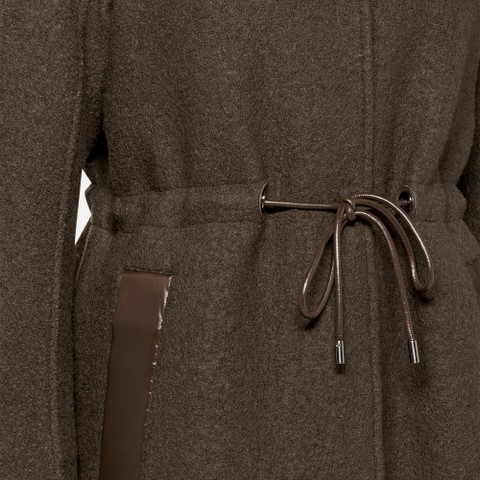 Woollen coats KLEOPY WOMAN Delicioso - image number 11 | GEOX