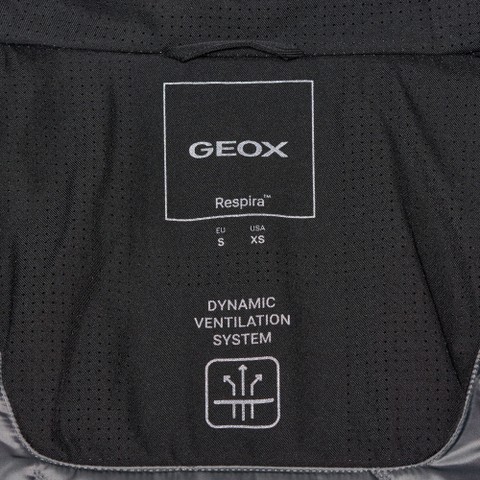 Quilted parka CAMEXIA WOMAN Black - image number 10 | GEOX