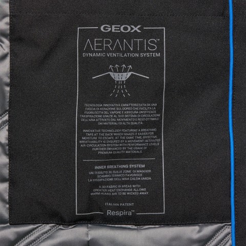 Quilted parka CAMEXIA WOMAN Black - image number 11 | GEOX