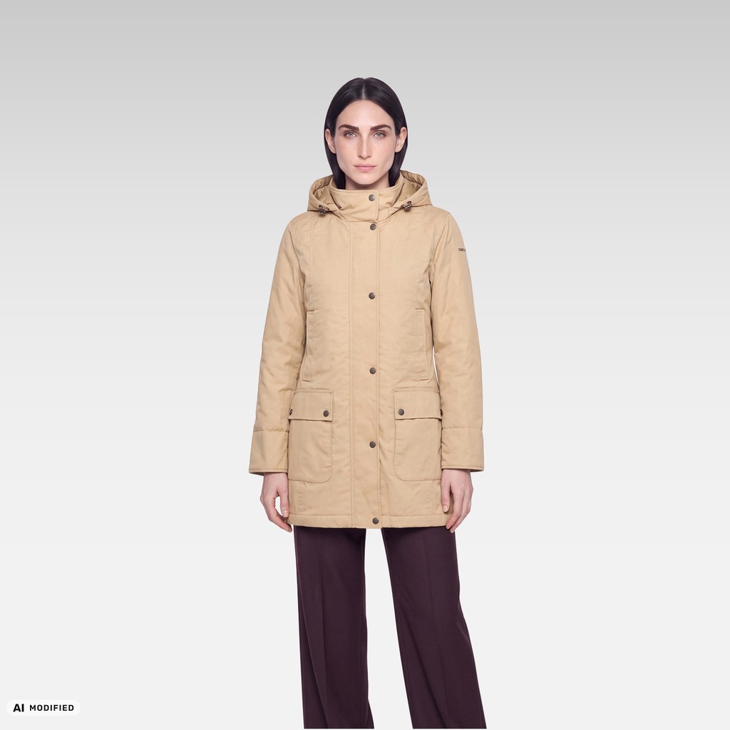 Baumwolljacke GRAISY DAME Beige - image number 1 | GEOX