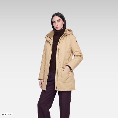 Baumwolljacke GRAISY DAME Beige | GEOX