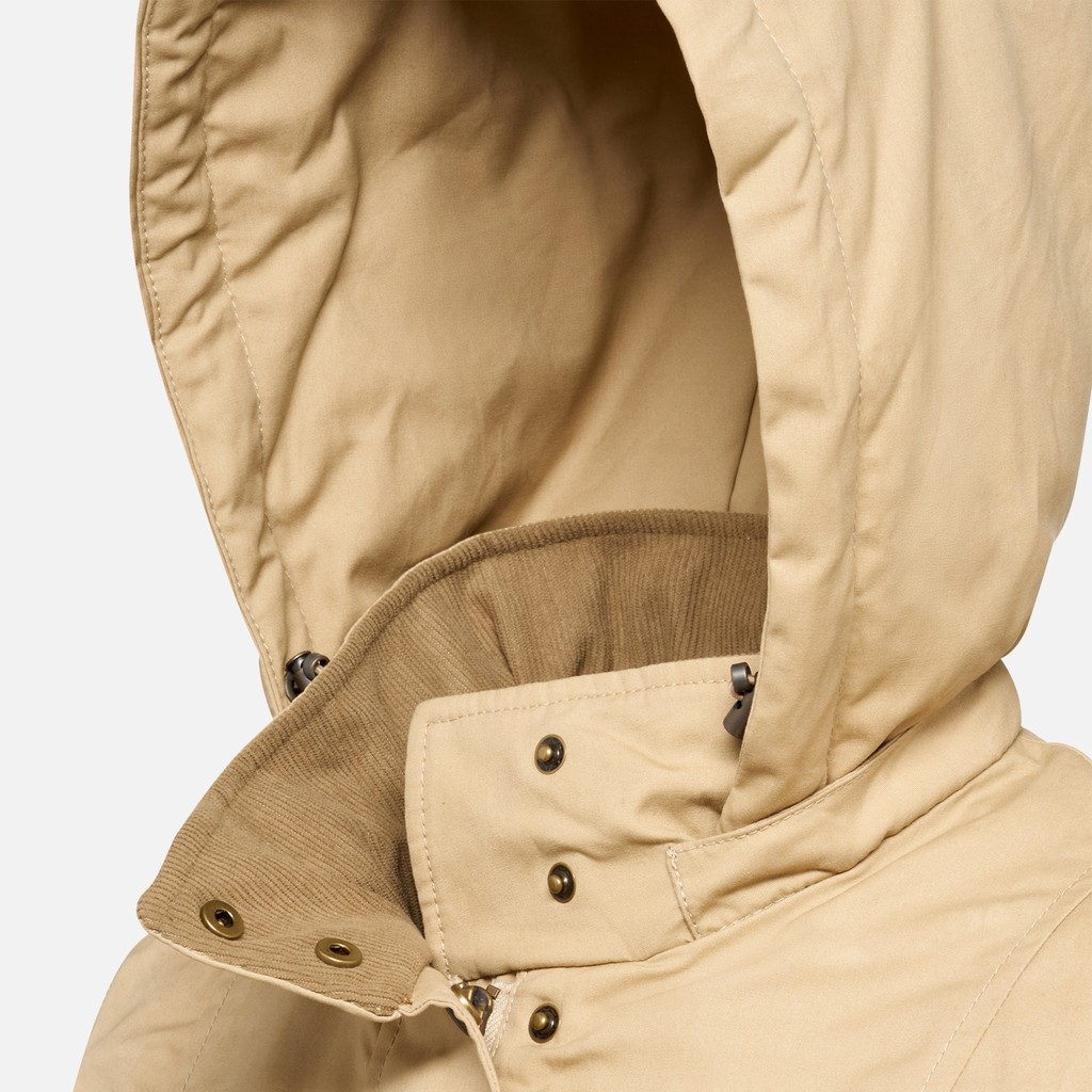Cotton jacket GRAISY WOMAN Nougat - image number 0 | GEOX