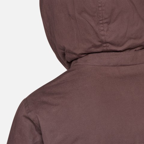Cotton jacket GRAISY WOMAN Chocolate plum - image number 4 | GEOX
