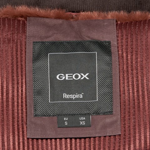 Cotton jacket GRAISY WOMAN Chocolate plum - image number 6 | GEOX