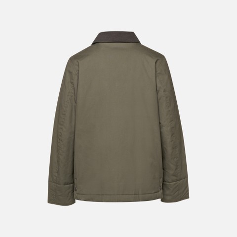Cotton jacket GRAISY WOMAN Grape leaf - image number 8 | GEOX