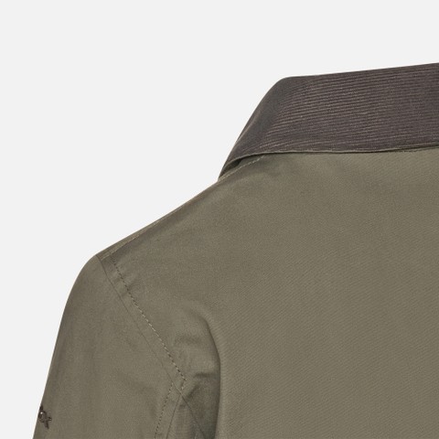 Cotton jacket GRAISY WOMAN Grape leaf - image number 9 | GEOX