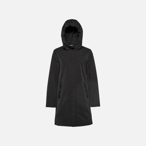 Langer Parka SPHERICA DAME Schwarz - image number 5 | GEOX