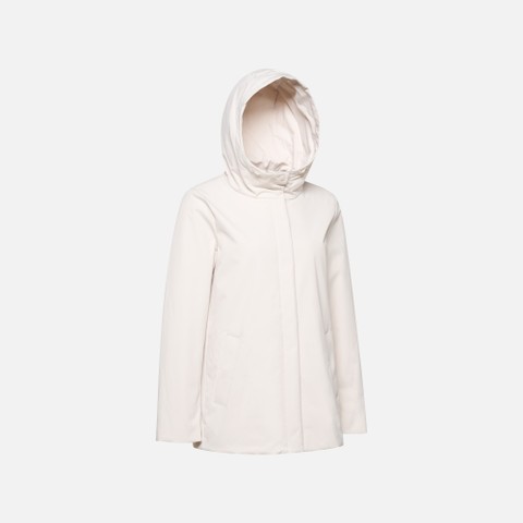 Quilted parka SPHERICA WOMAN Moonbeam - image number 6 | GEOX