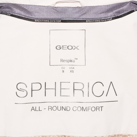Quilted parka SPHERICA WOMAN Moonbeam - image number 10 | GEOX