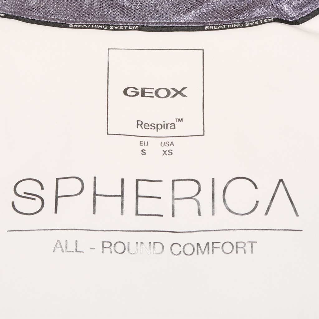 Quilted parka SPHERICA WOMAN Moonbeam - image number 13 | GEOX
