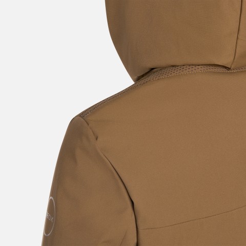 Steppparka SPHERICA DAME Haselnussbraun - image number 8 | GEOX