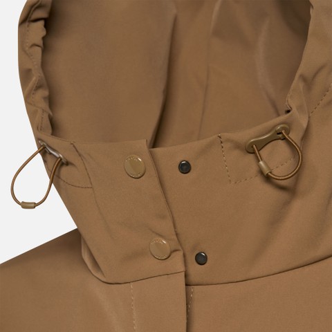 Steppparka SPHERICA DAME Haselnussbraun - image number 9 | GEOX