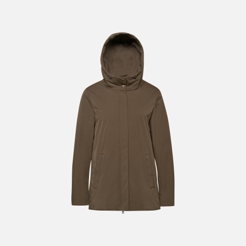 Quilted parka SPHERICA WOMAN Delicioso - image number 5 | GEOX
