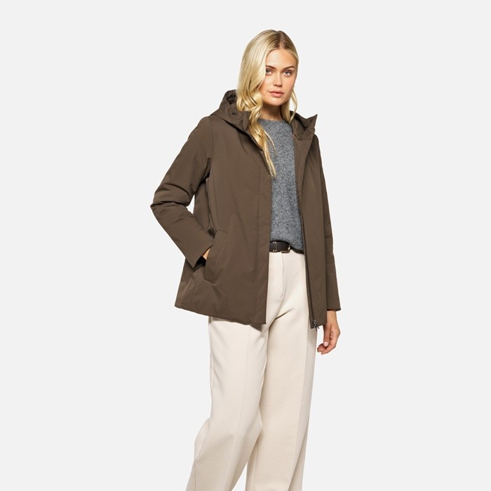Quilted parka SPHERICA WOMAN Delicioso | GEOX
