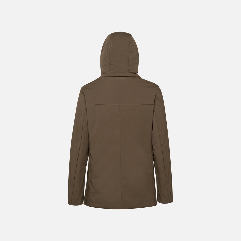 Quilted parka SPHERICA WOMAN Delicioso - image number 7 | GEOX