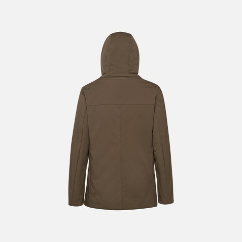 Quilted parka SPHERICA WOMAN Delicioso - image number 7 | GEOX