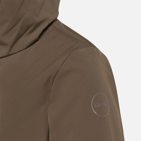 Quilted parka SPHERICA WOMAN Delicioso - image number 10 | GEOX