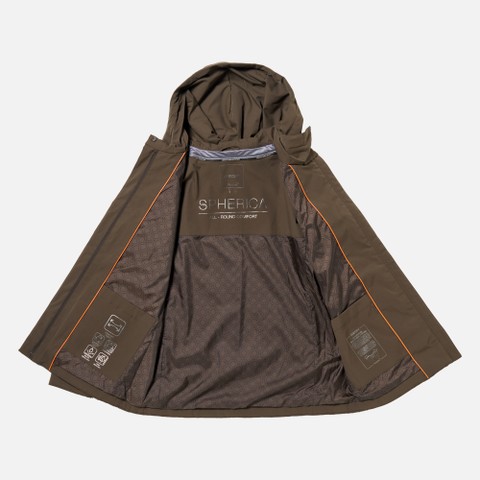 Quilted parka SPHERICA WOMAN Delicioso - image number 12 | GEOX
