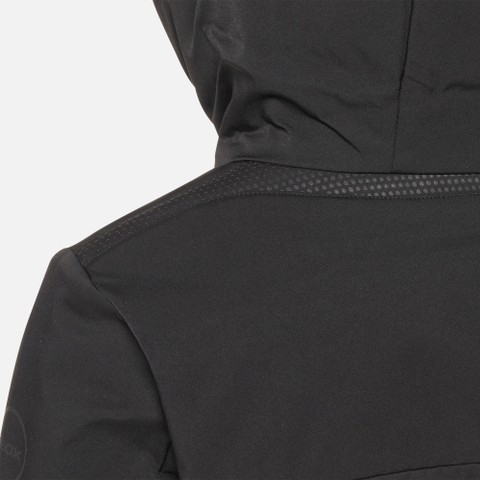 Quilted parka SPHERICA WOMAN Black - image number 8 | GEOX