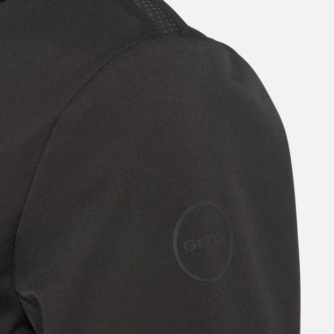 Quilted parka SPHERICA WOMAN Black - image number 9 | GEOX
