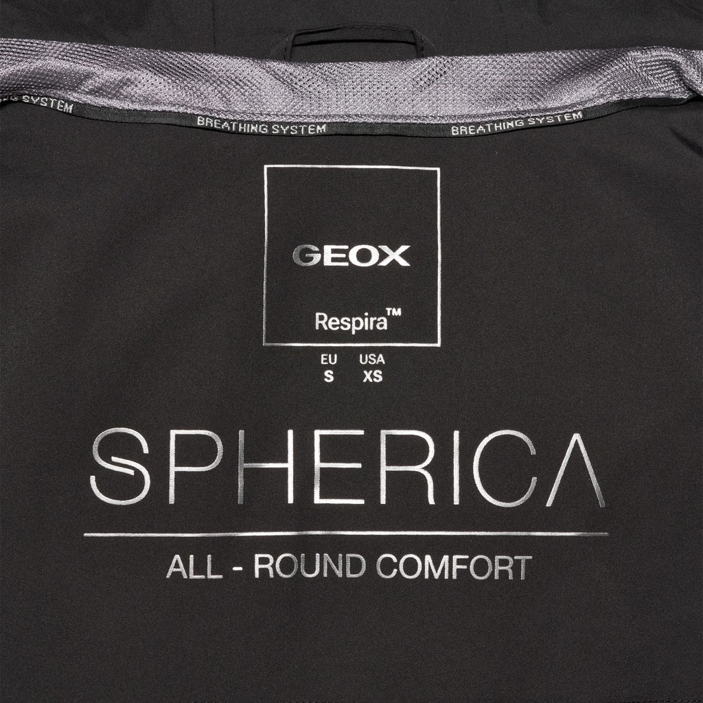Quilted parka SPHERICA WOMAN Black - image number 10 | GEOX