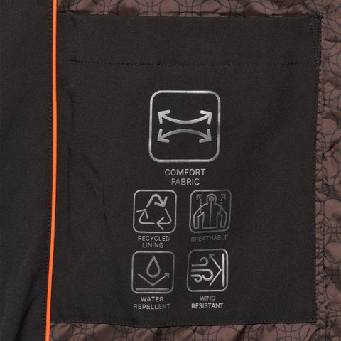 Quilted parka SPHERICA WOMAN Black - image number 11 | GEOX