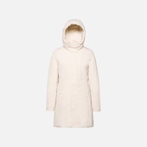 Long parka SPHERICA WOMAN Moonbeam - image number 5 | GEOX
