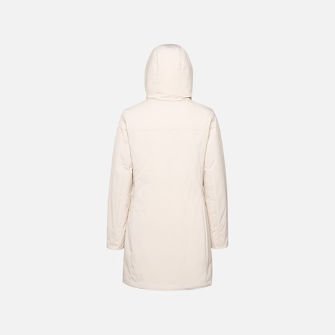 Long parka SPHERICA WOMAN Moonbeam - image number 7 | GEOX