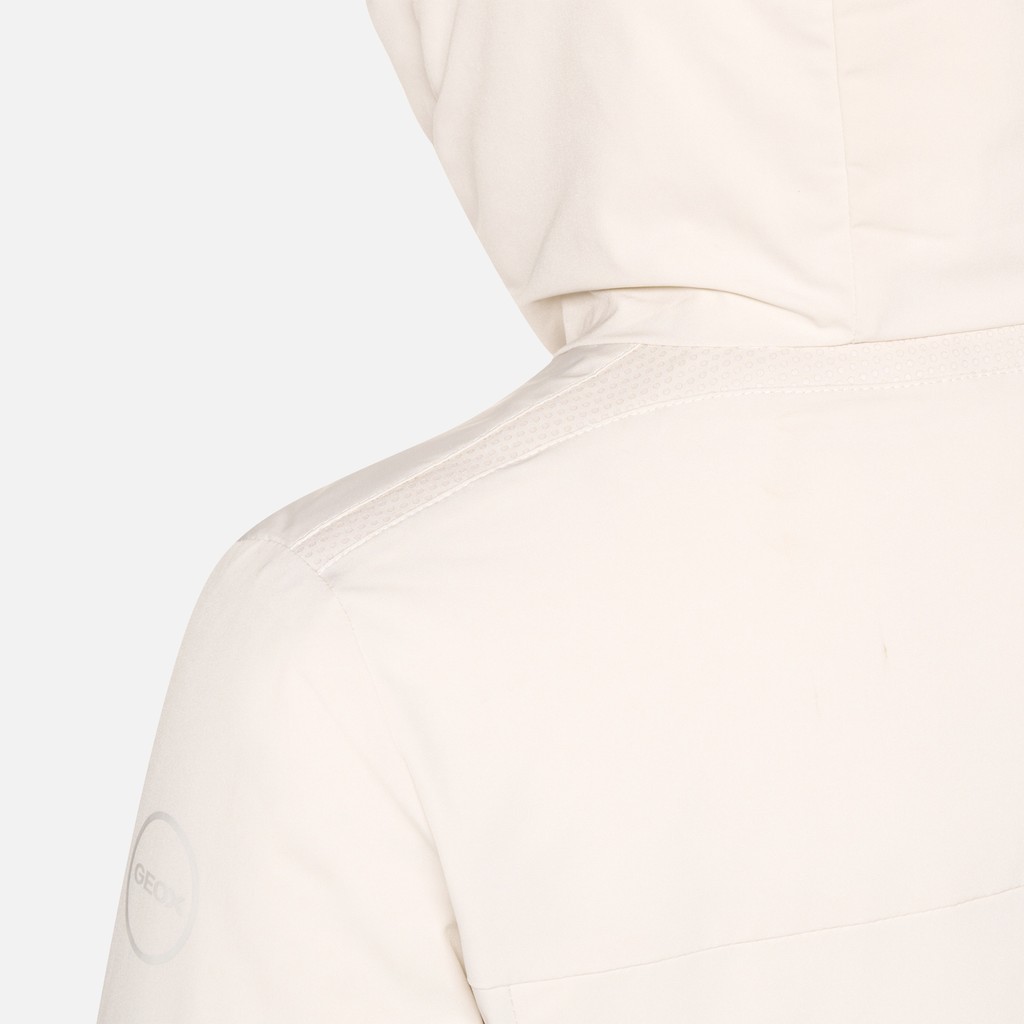 Long parka SPHERICA WOMAN Moonbeam - image number 8 | GEOX