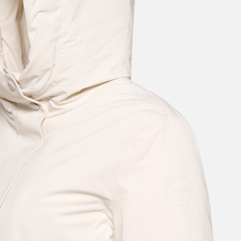 Long parka SPHERICA WOMAN Moonbeam - image number 11 | GEOX