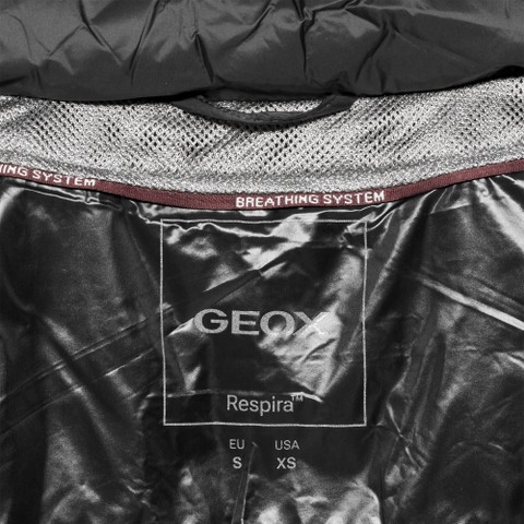 Full-length quilted coat JAYSEN WOMAN Black - image number 9 | GEOX